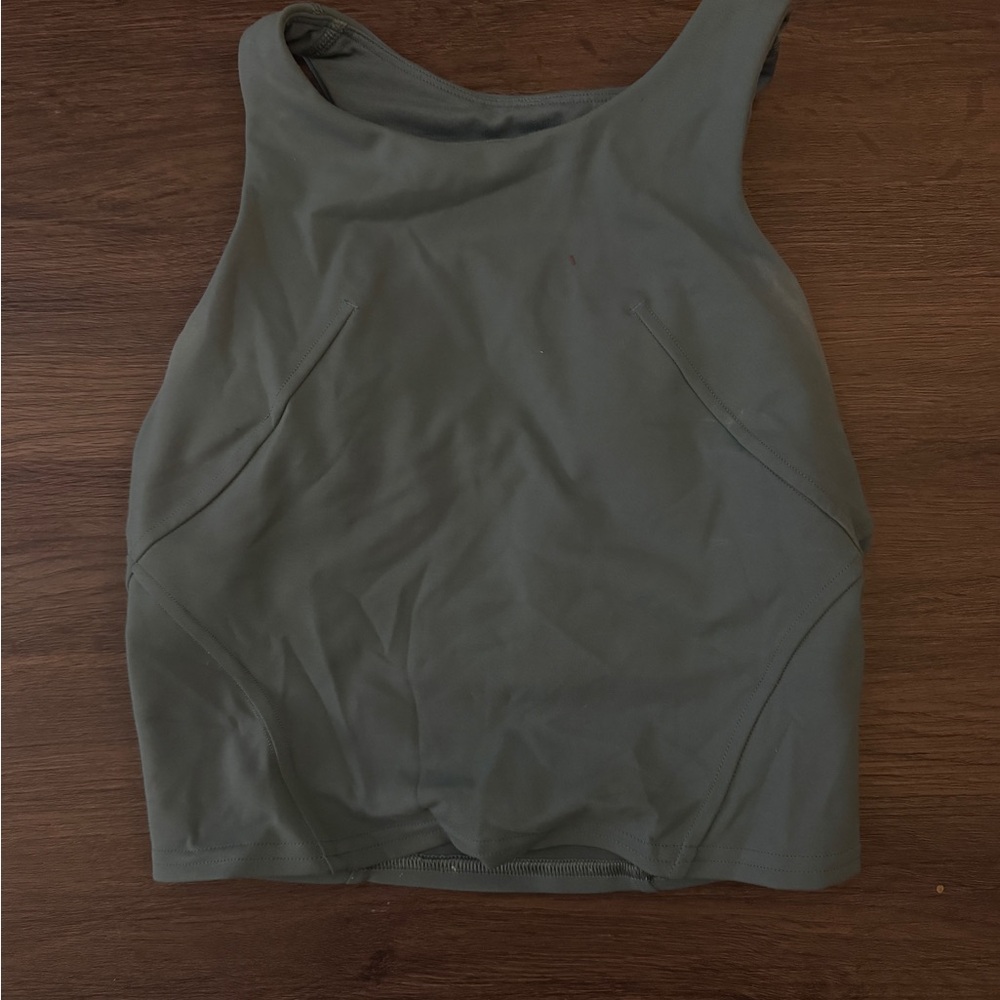 Lululemon Athletica Sage Green Tank Top